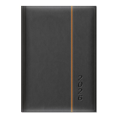 grafitowo pomarańczowy